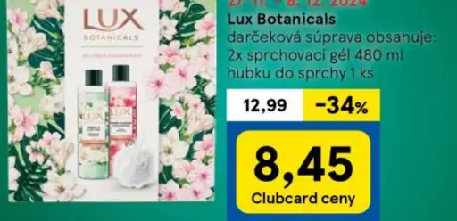 Lux Botanicals darčeková súprava