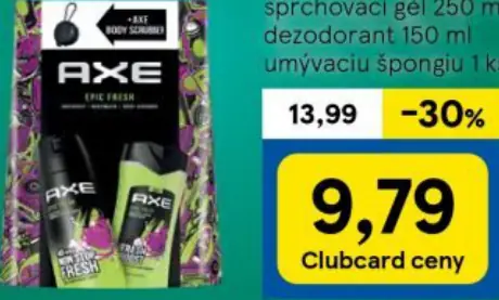 Sprchovací gél a dezodorant