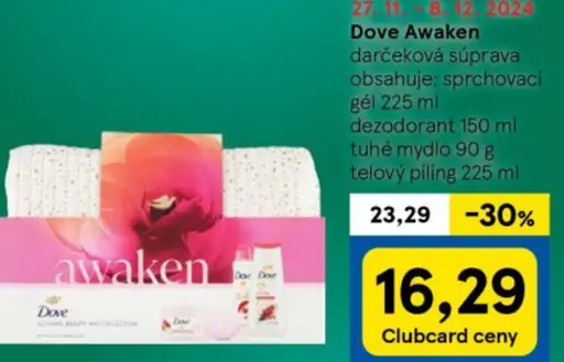 Dove Awaken darčeková súprava