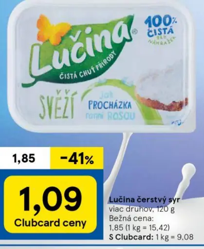 Lučina čerstvý syr