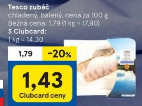 Tesco zubáč