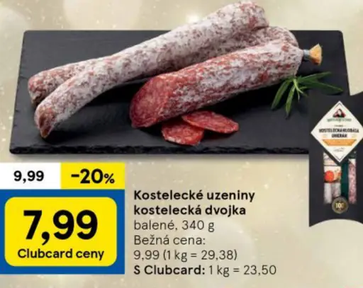 Kostelecké uzeniny kostelecká dvojka