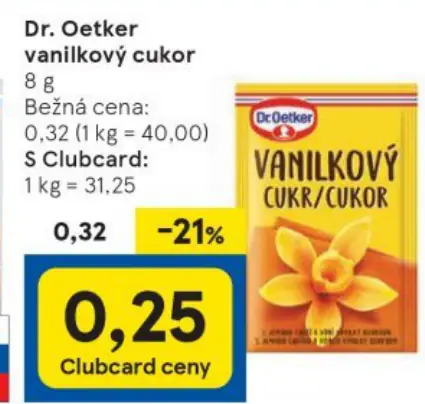 Vanilkový cukor