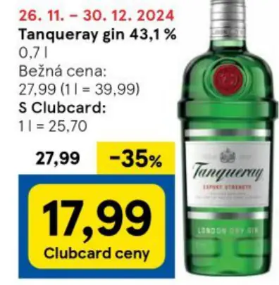 Tanqueray gin