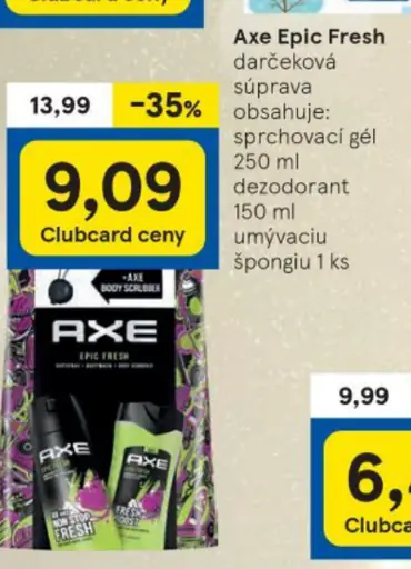 Axe Epic Fresh