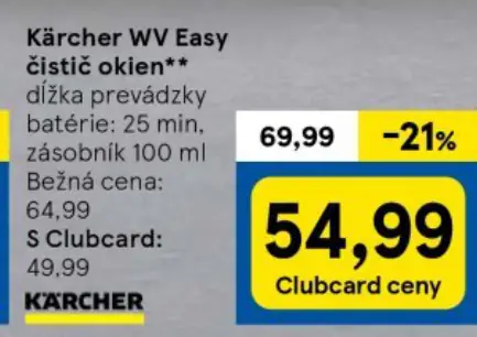 Kärcher WV Easy čistič okien