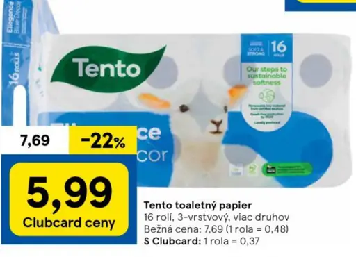 Tento toaletný papier