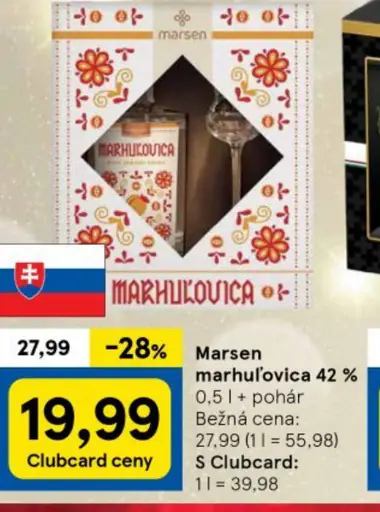 marhuľovica 42 %