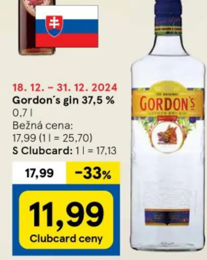 Gordon's gin