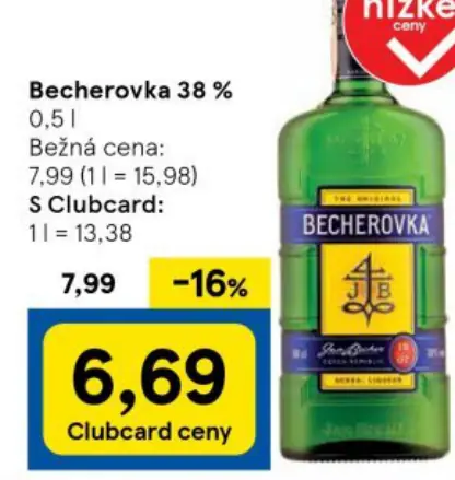 Becherovka 38 %