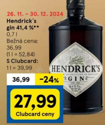 HENDRICK'S Gin