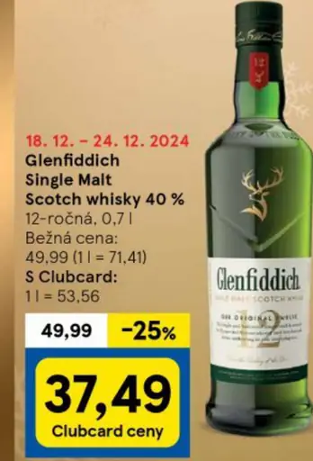 Glenfiddich Single Malt Scotch whisky