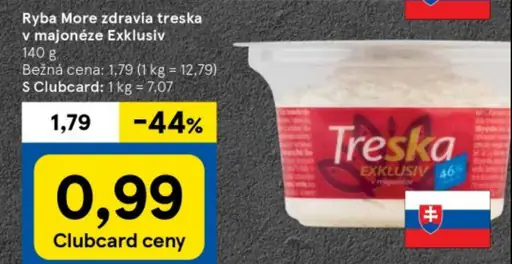 Treska Exklusiv v majonéze