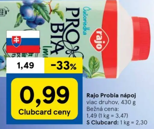 Rajo Probia nápoj