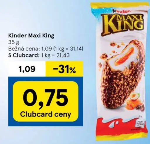 Kinder Maxi King