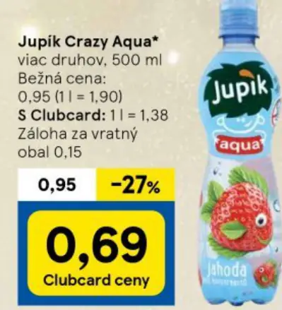 Jupík Crazy Aqua