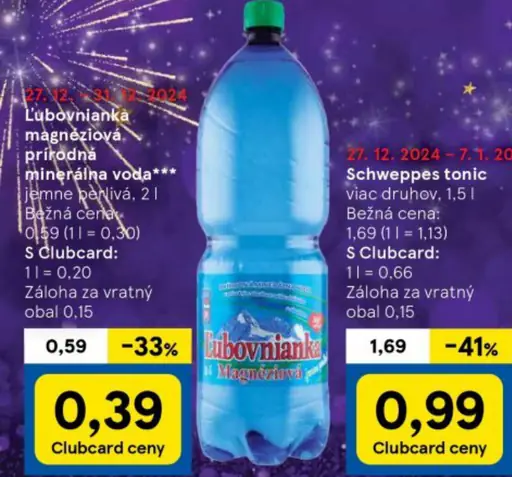 Schweppes tonic