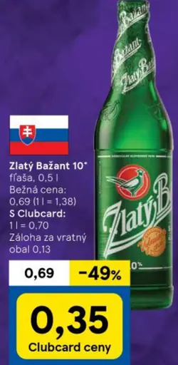 Zlatý Bažant 10°