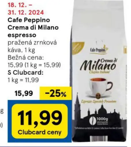 Crema di Milano espresso