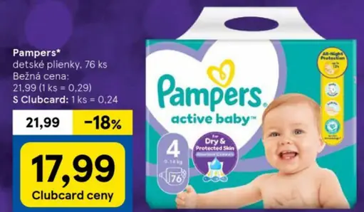 Pampers active baby™