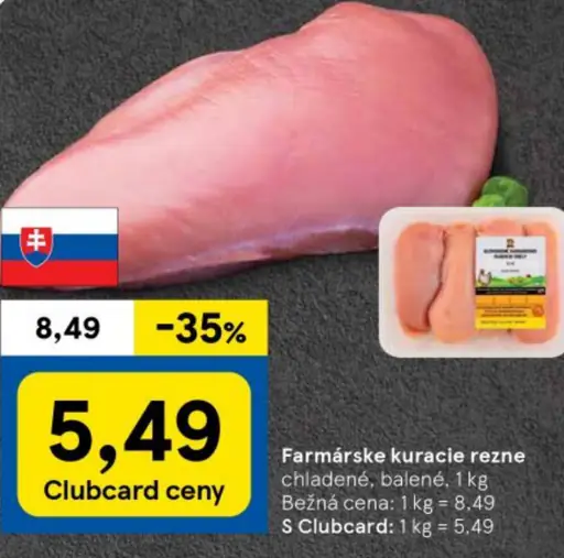 Farmárske kuracie rezne