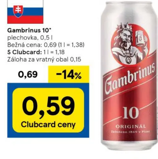 Gambrinus 10°