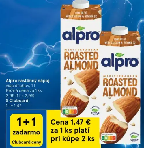 Alpro rastlinný nápoj