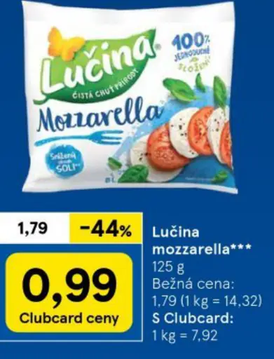 Lučina mozzarella