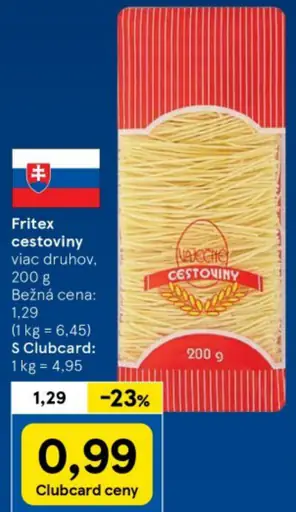 Fritex cestoviny