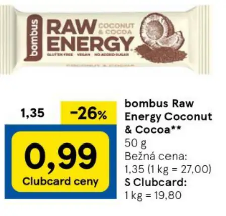 Raw Energy Coconut & Cocoa