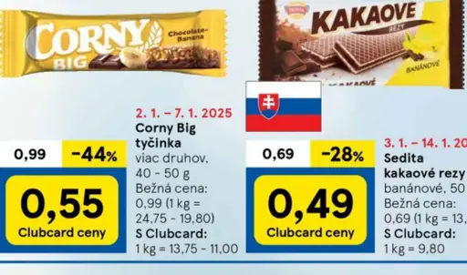 Corny Big tyčinka