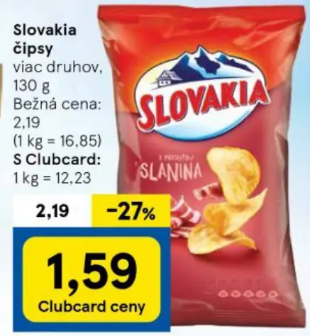 Slovakia čipsy