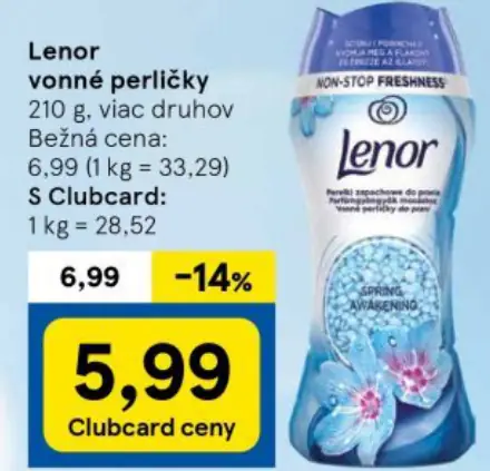 Lenor vonné perličky