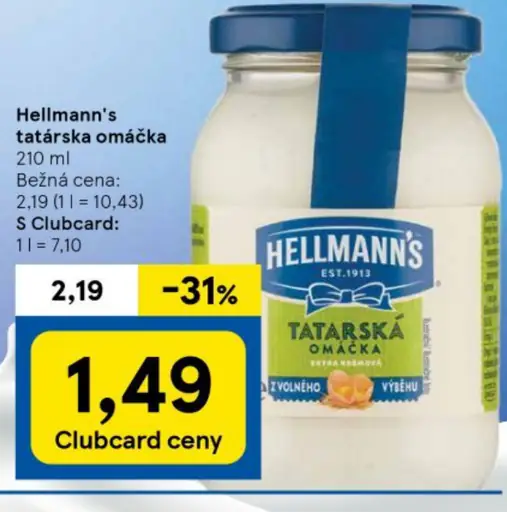 Hellmann's tatárska omáčka