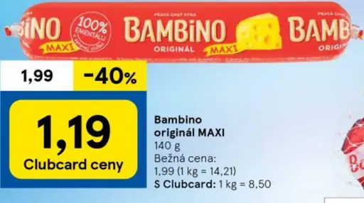 Bambino originál MAXI