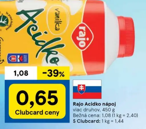 Acidko nápoj