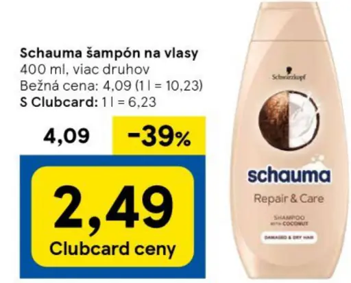 Schauma šampón na vlasy