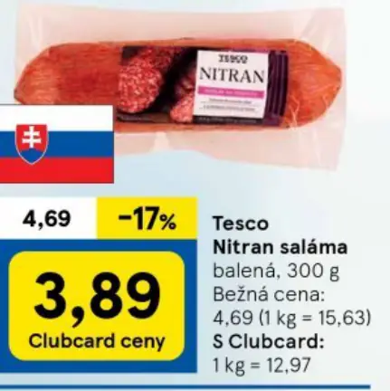 Tesco saláma