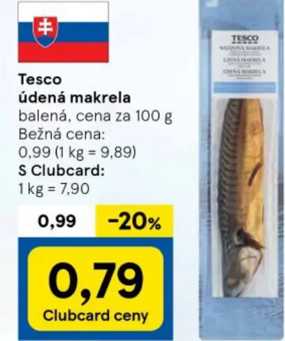 údená makrela