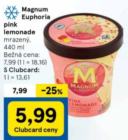 Magnum Euphoria Pink Lemonade