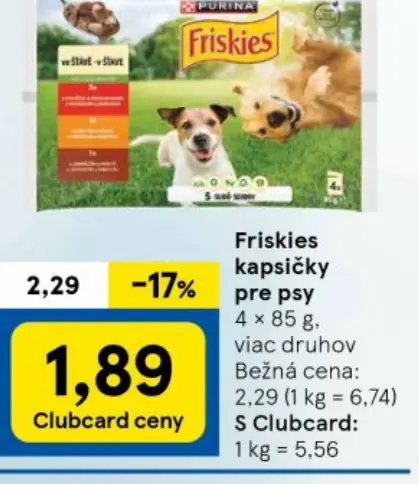 Friskies kapsičky pre psy**