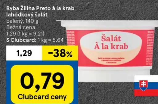 Šalát À la krab