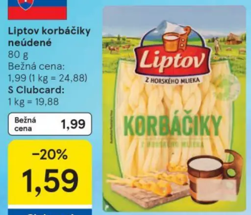 Liptov korbáčiky neúdené