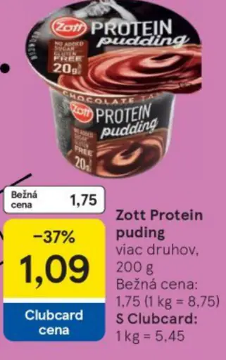 Zott Protein pudding