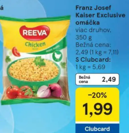 Reeva Chicken omáčka