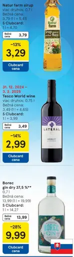 Tesco world wine