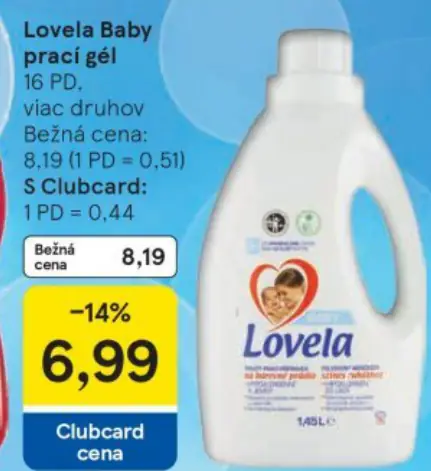 Lovela Baby prací gel