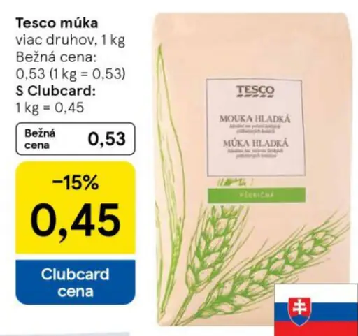 Tesco múka