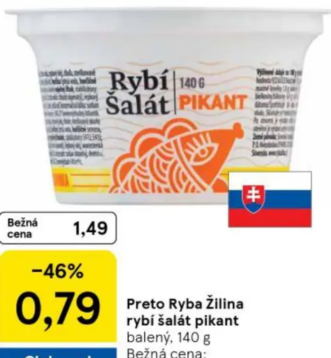 Rybí Šalat PIKANT