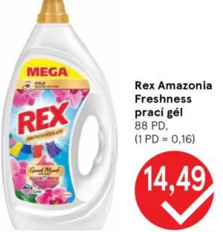 Rex Amazonia Freshness prací gél